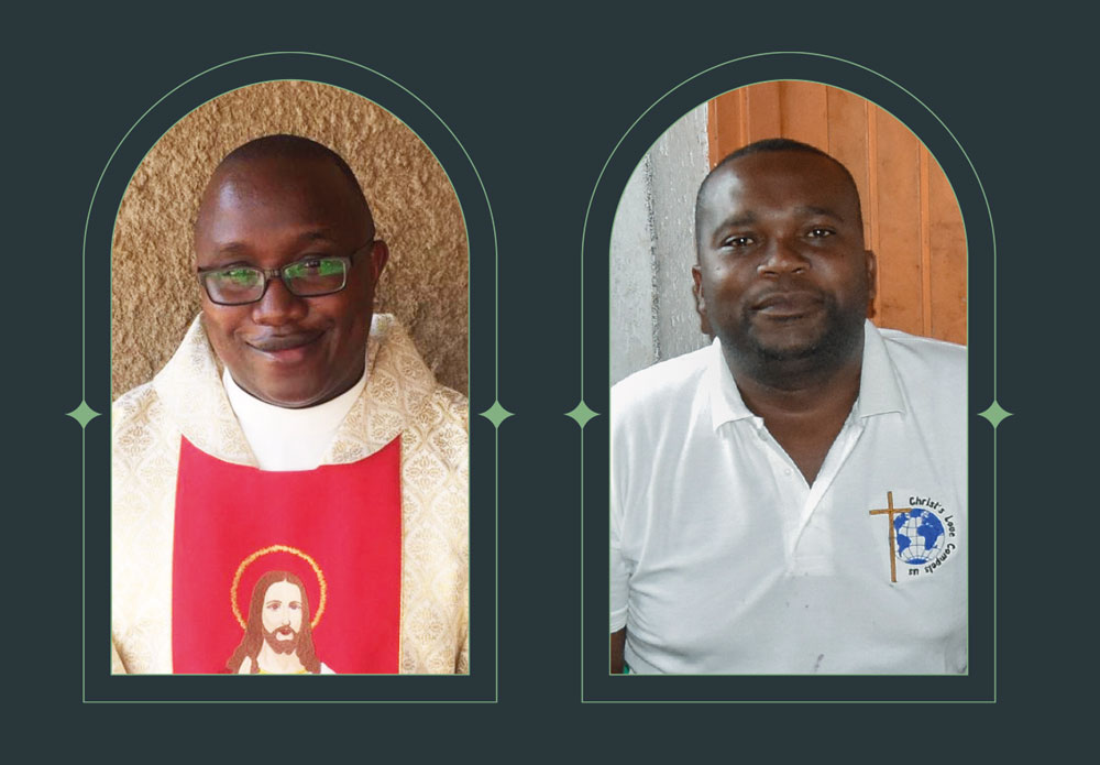 Fr Martin and Francis Dzanjalimodzi