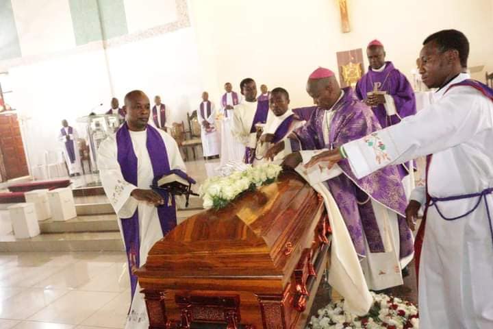 Funeral mass for Fr Martin in Nakuru, Kenya