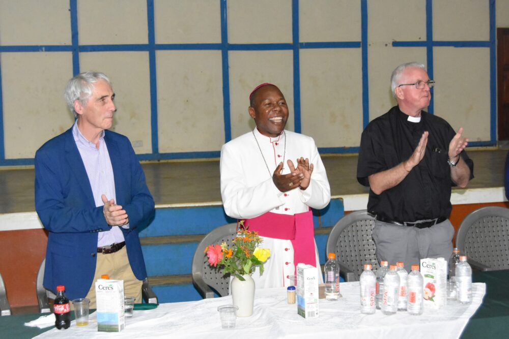 Bishop Mwakhwawa at St Kizito Chigoneka Parish