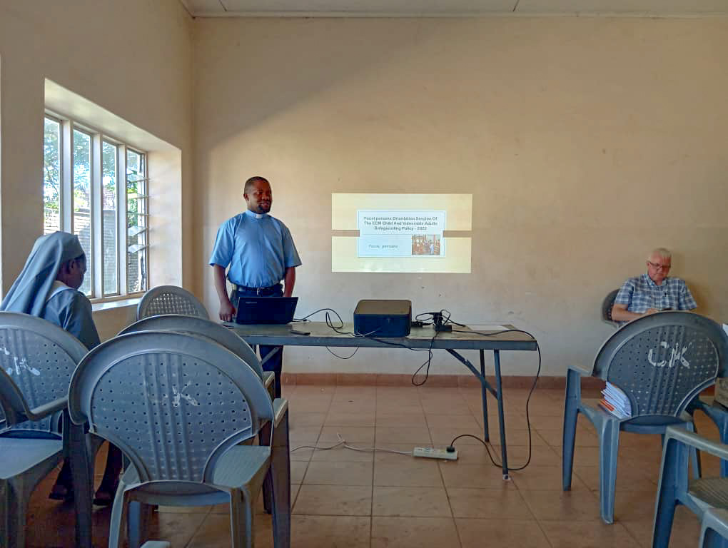 Fr John Chibweza child and vulnerable persons safeguarding session