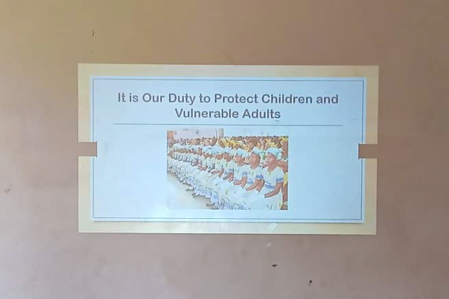 child and vulnerable persons safeguarding session