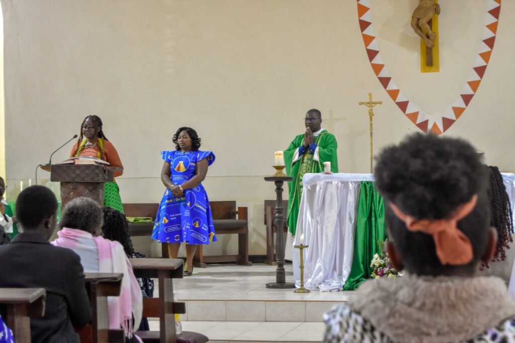  Centenary Bank Chaplaincy member participating in the Liturgy