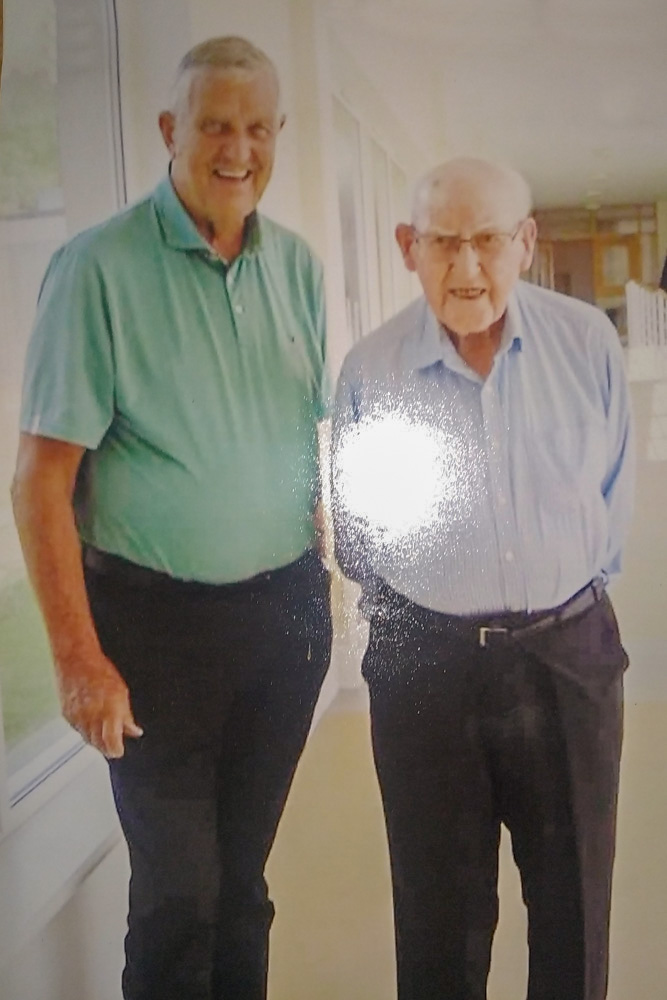 Fr Hagan and Fr Frank Taylor