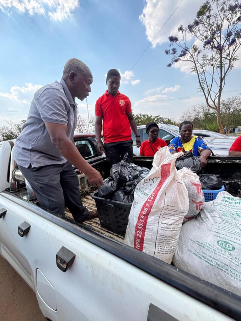 St Dominic Mphakati of St Kizito Parish charity work