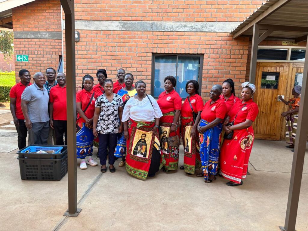 St Dominic Mphakati of St Kizito Parish charity work