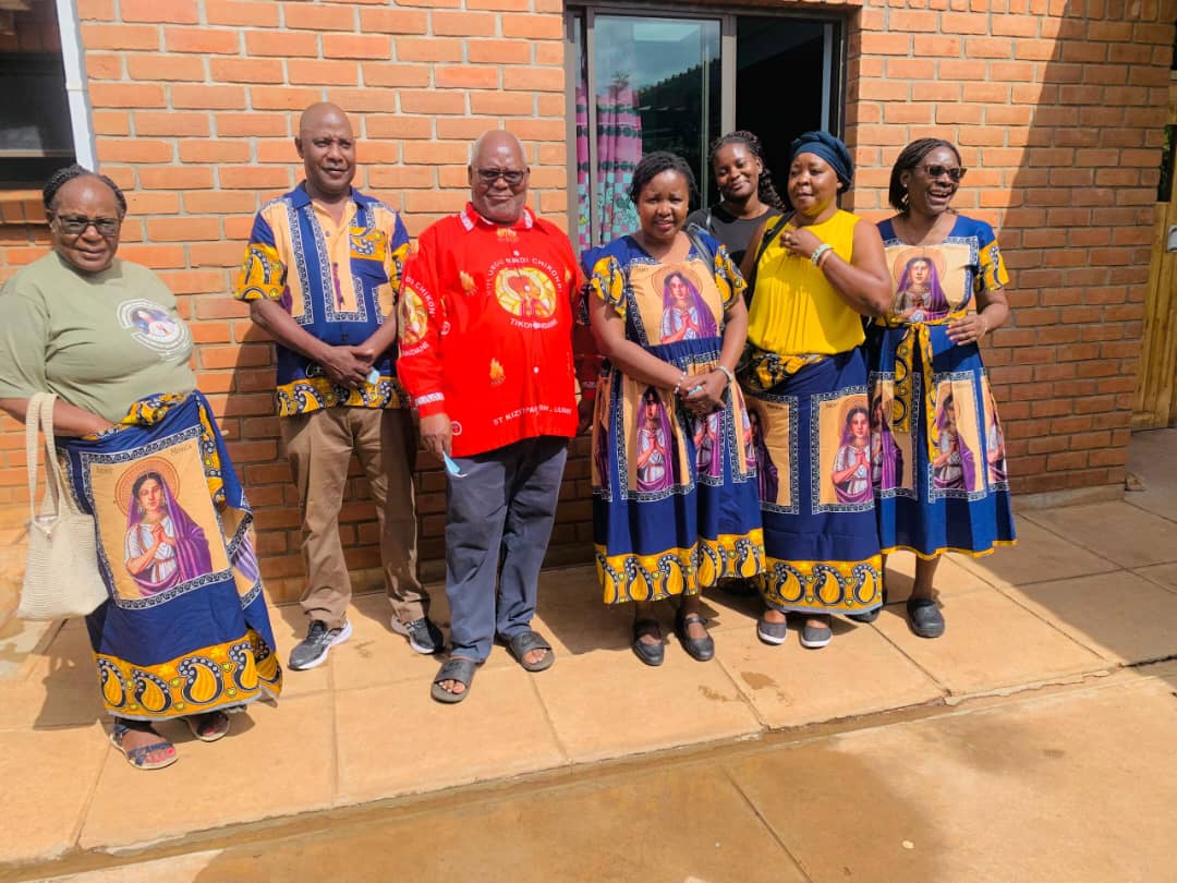 St Monica Mphakati members at the National Cancer Centre