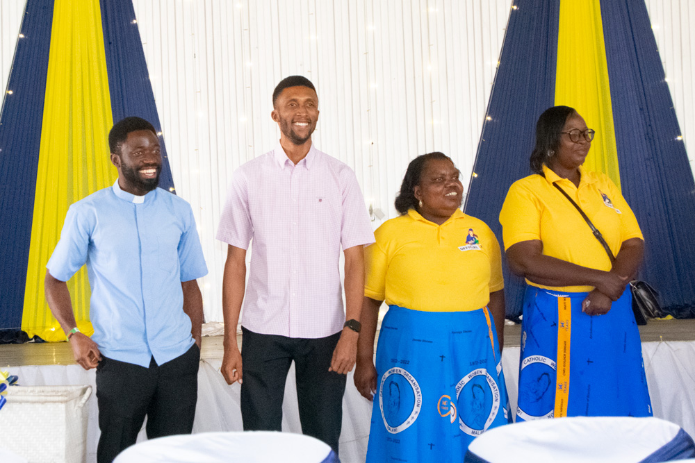 Fr Dennis and Fr James of Maria Mthandizi Parish