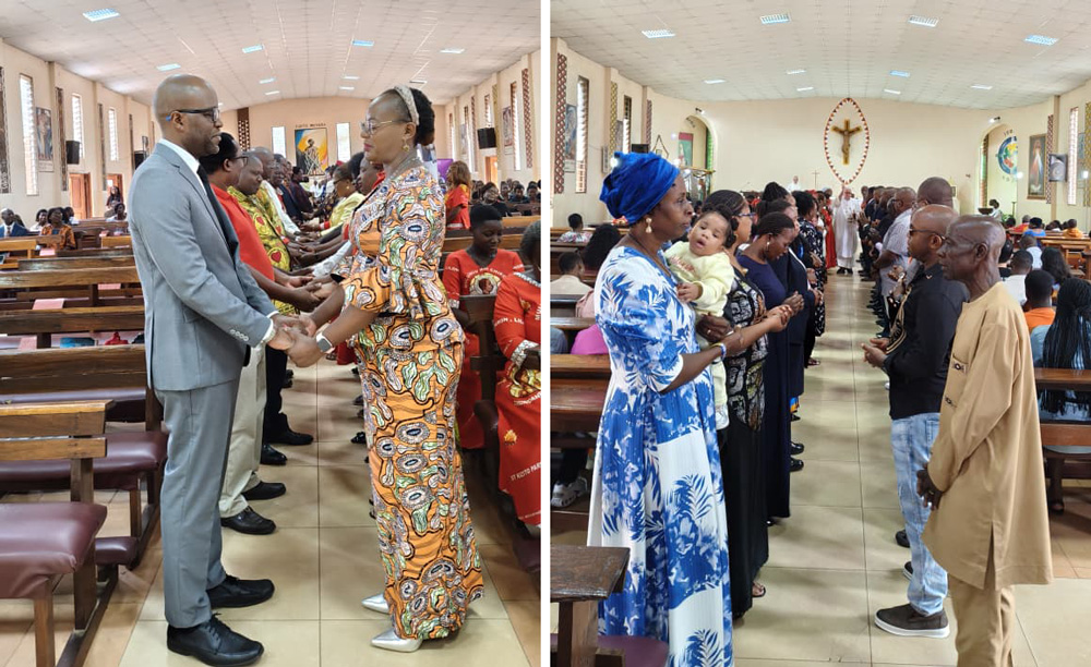 couples receive blessings