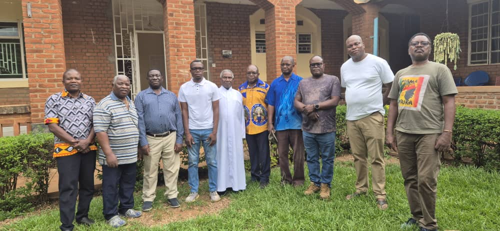St Francis mphakati CMA visit to retired priests at Likuni Parish