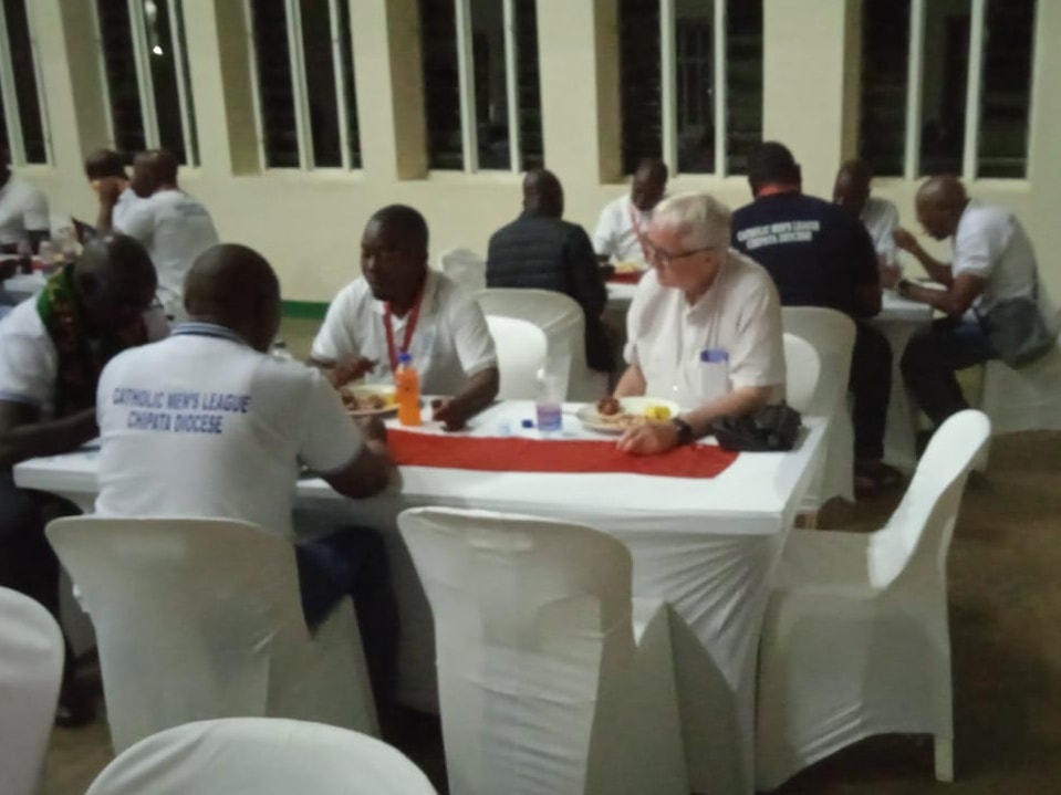 catholic men's league members at st kizito parish