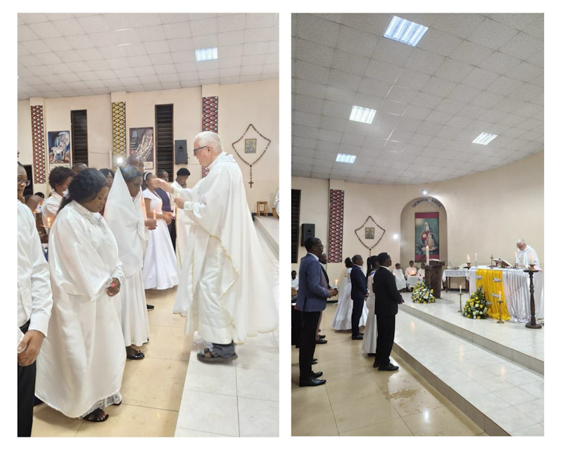 sacrament of confirmation and wedding at st kizito parish on holy saturday