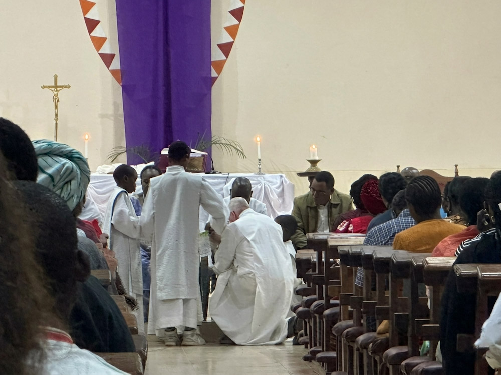 holy thursday at st kizito parish