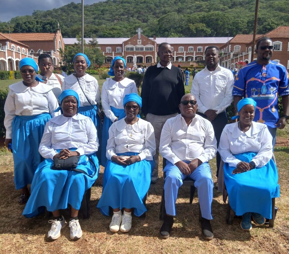 Legion of Mary members from St Kizito Parish at Kachebere Major Seminary