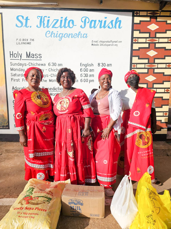 St Vincent de Paul visits St Kizito Integrated clinic in Mtsiriza