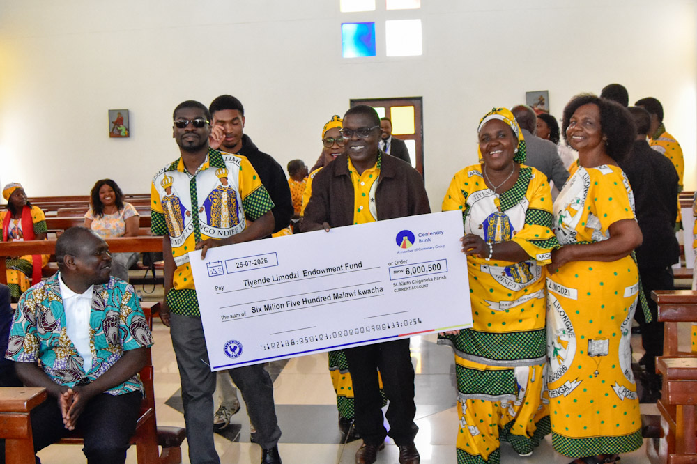 St kizito endowment fund cheque presentation