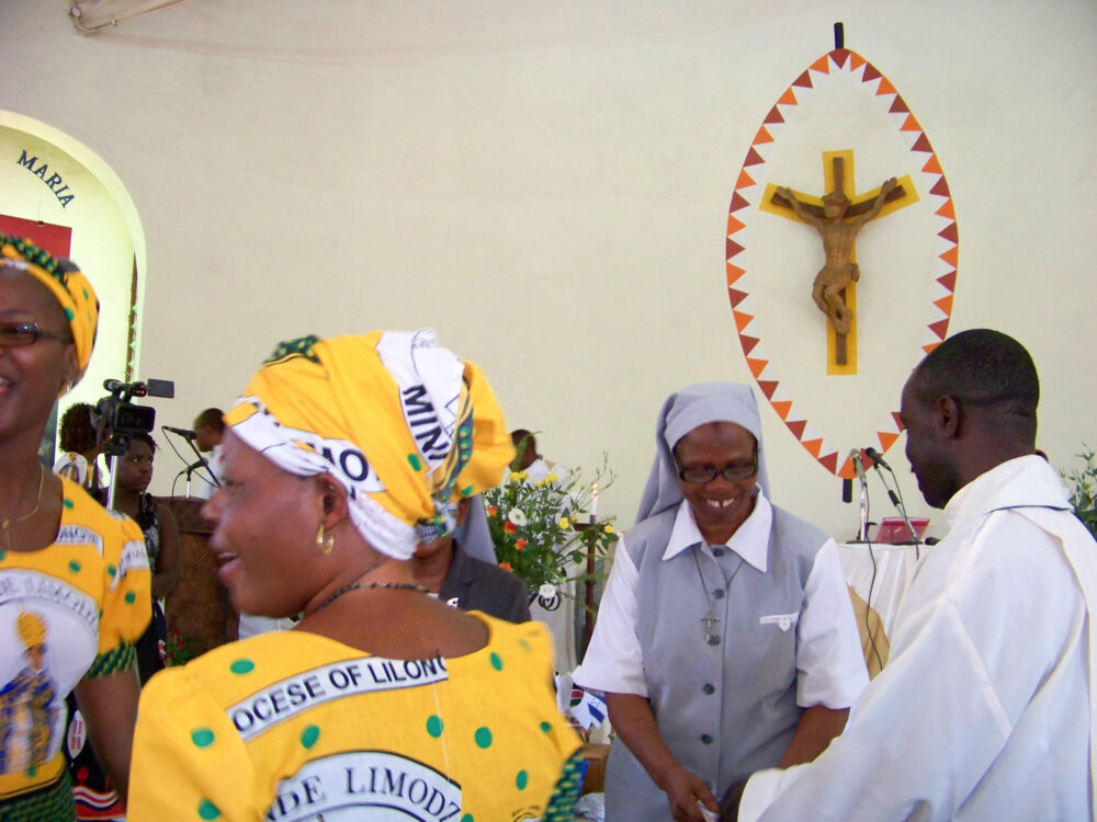 Sr Chinyere Priscilla Anyaora in 2012 church