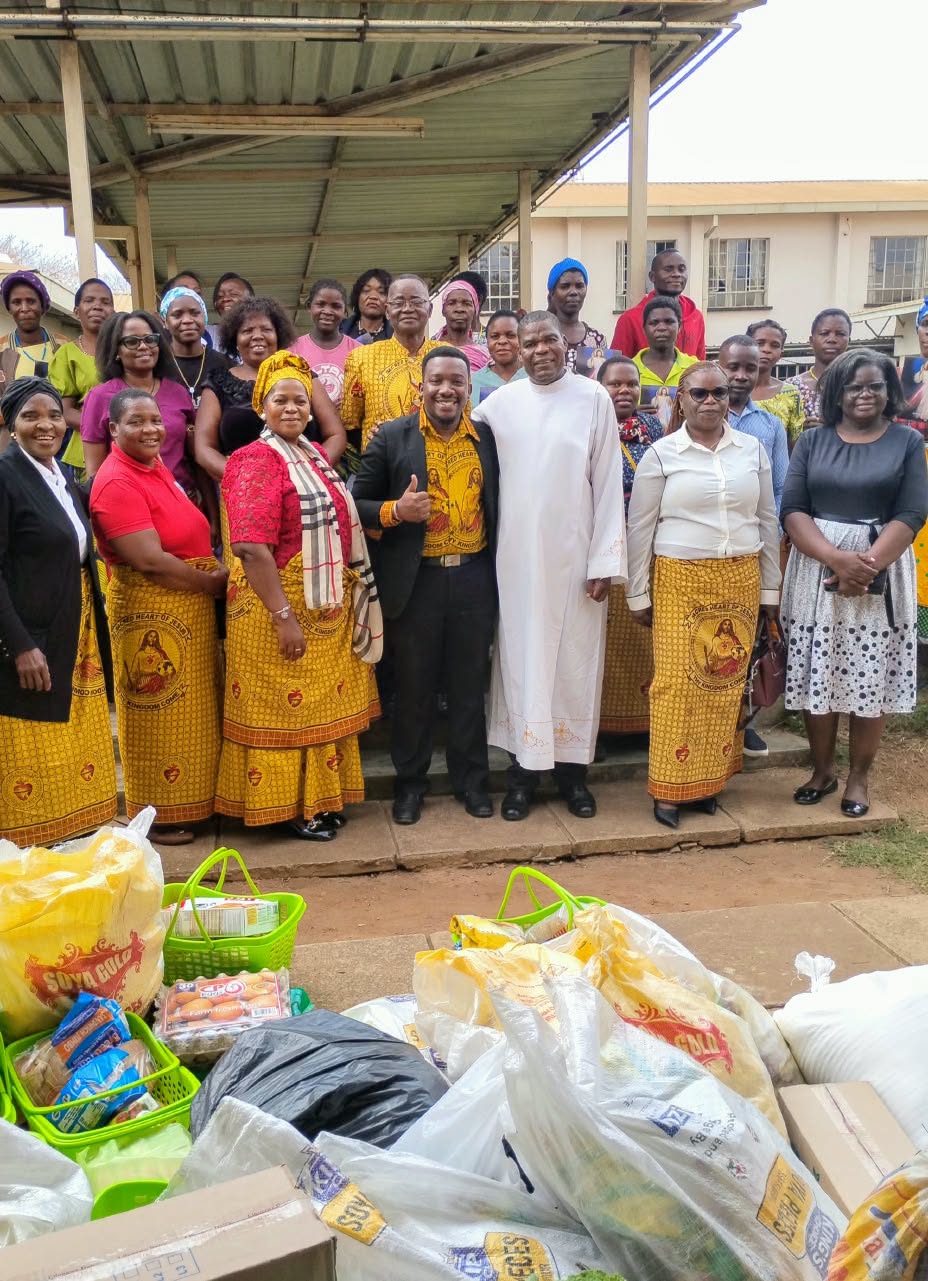 St Emmanuel mphakati at kamuzu central hospital with Fr Matis Modilamu